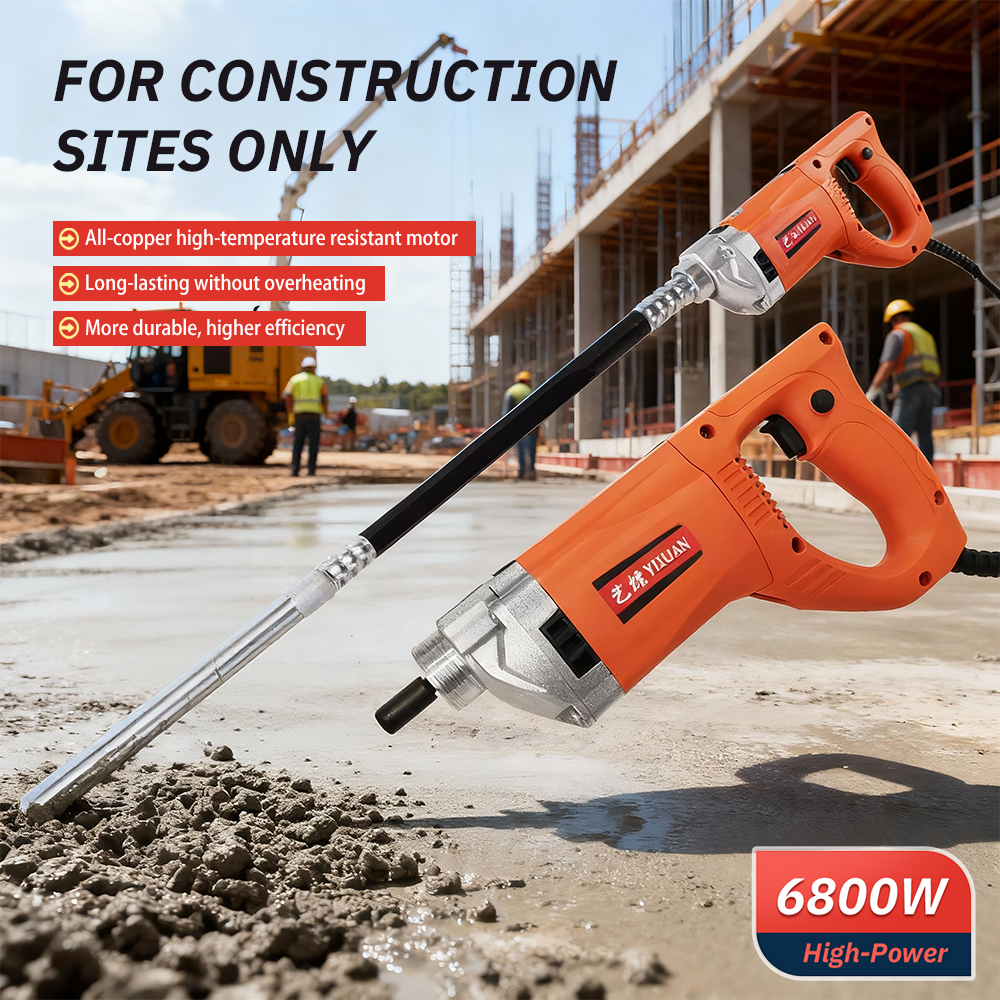 Air Bubble Remover - Electric Construction Concrete Vibrator High Power