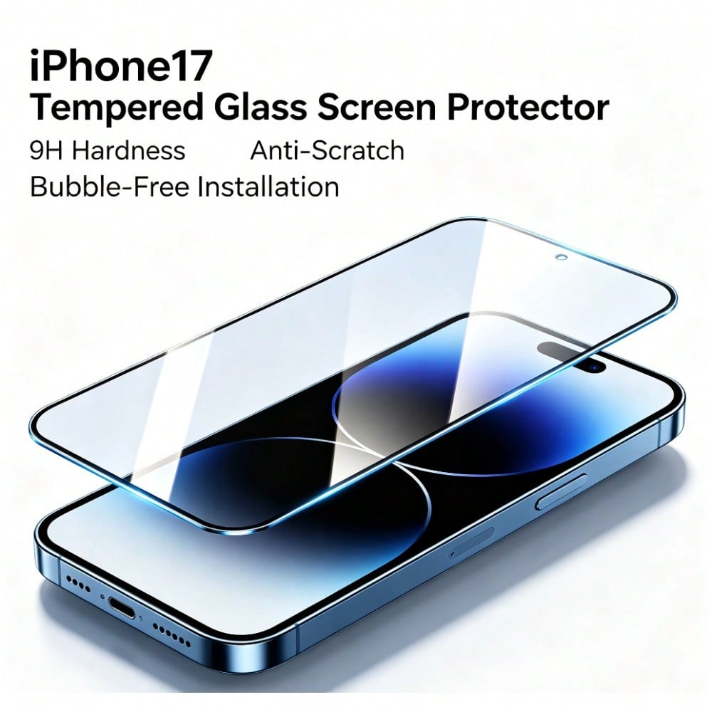 Tempered Glass Screen 9H - 3pcs Universal Tempered Glass Screen Protector,