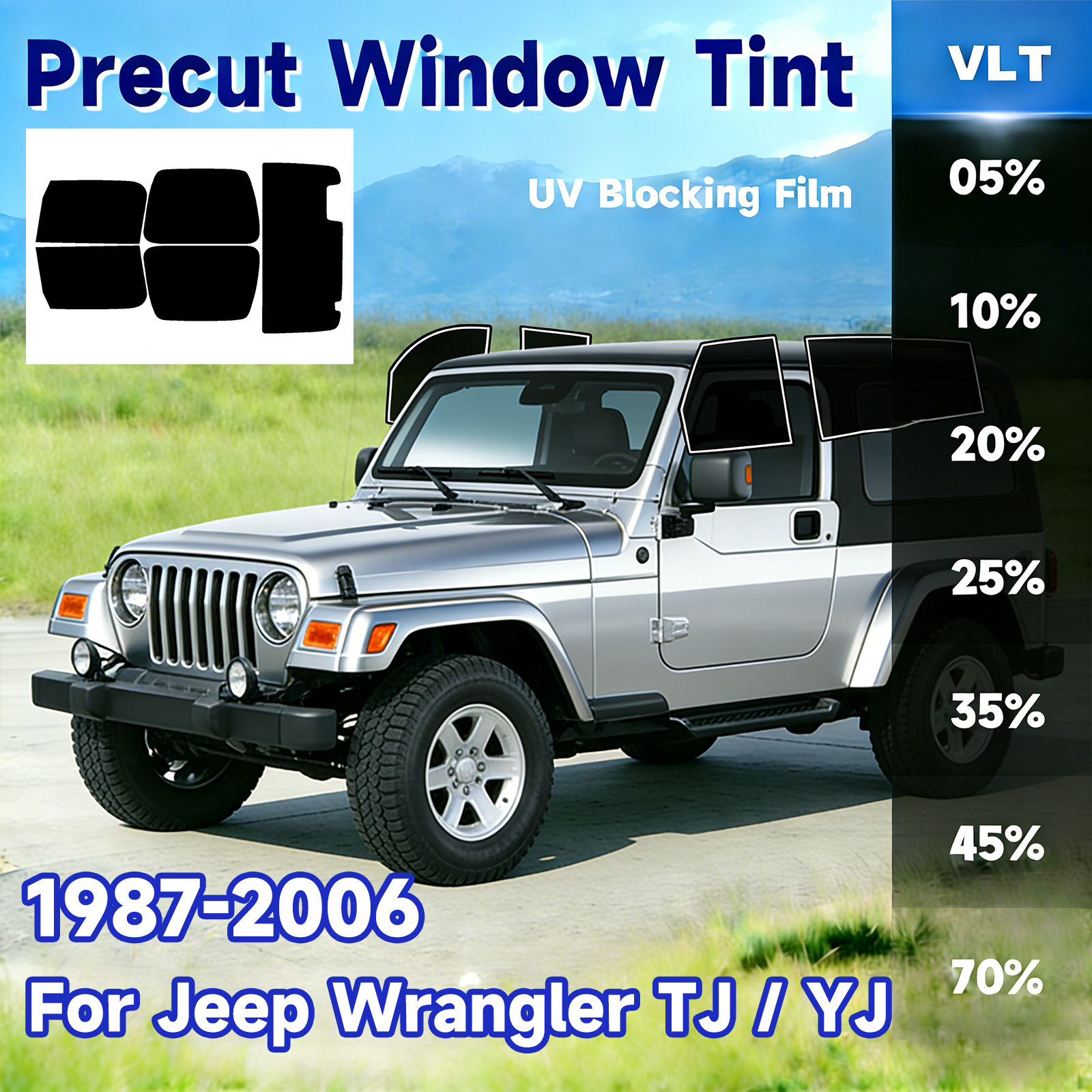 Glass Protector Auto - Custom Car Window Tint Sunshade for