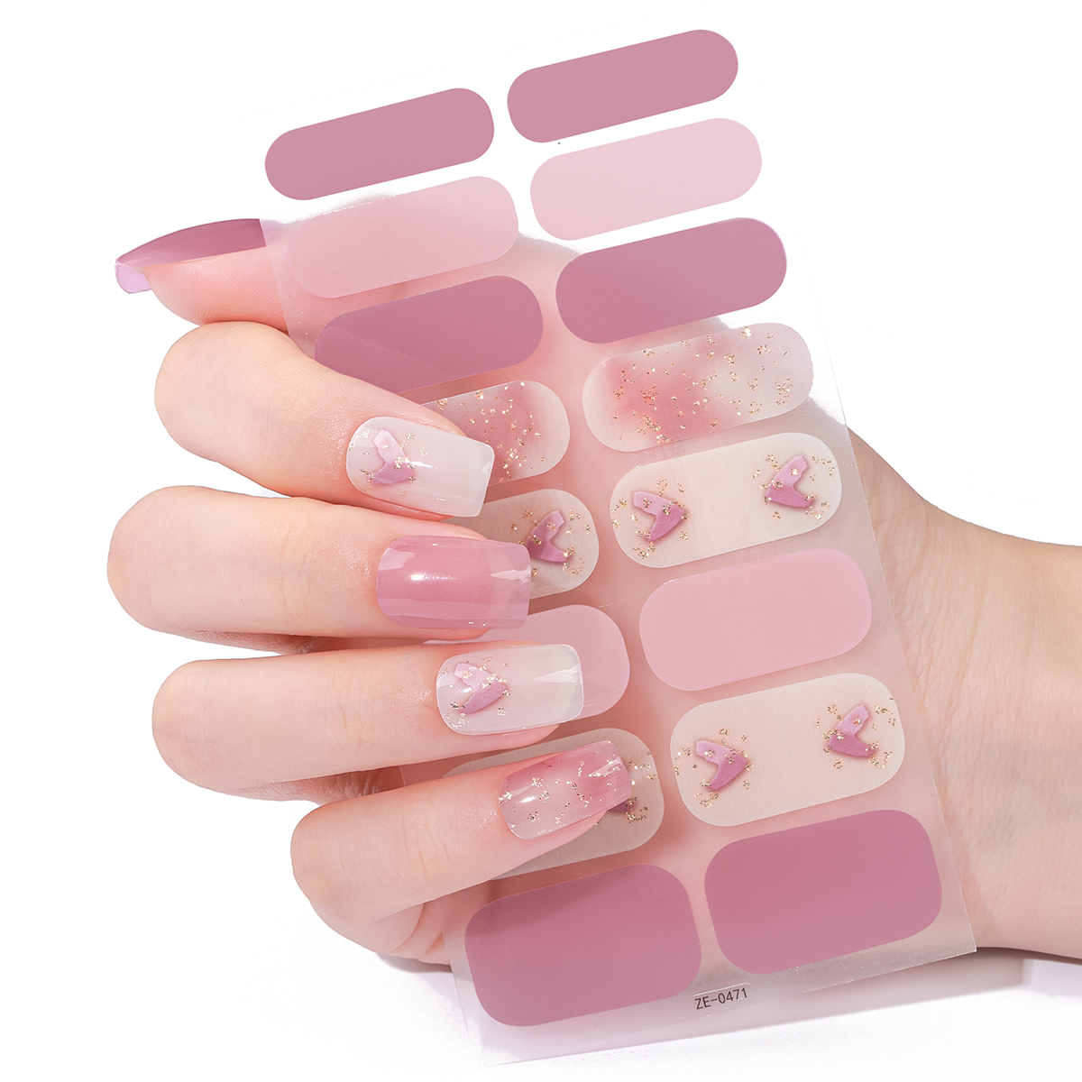 16Tips Full Cover Nail Sticker – Full Cover Adhesive recenzja i cena