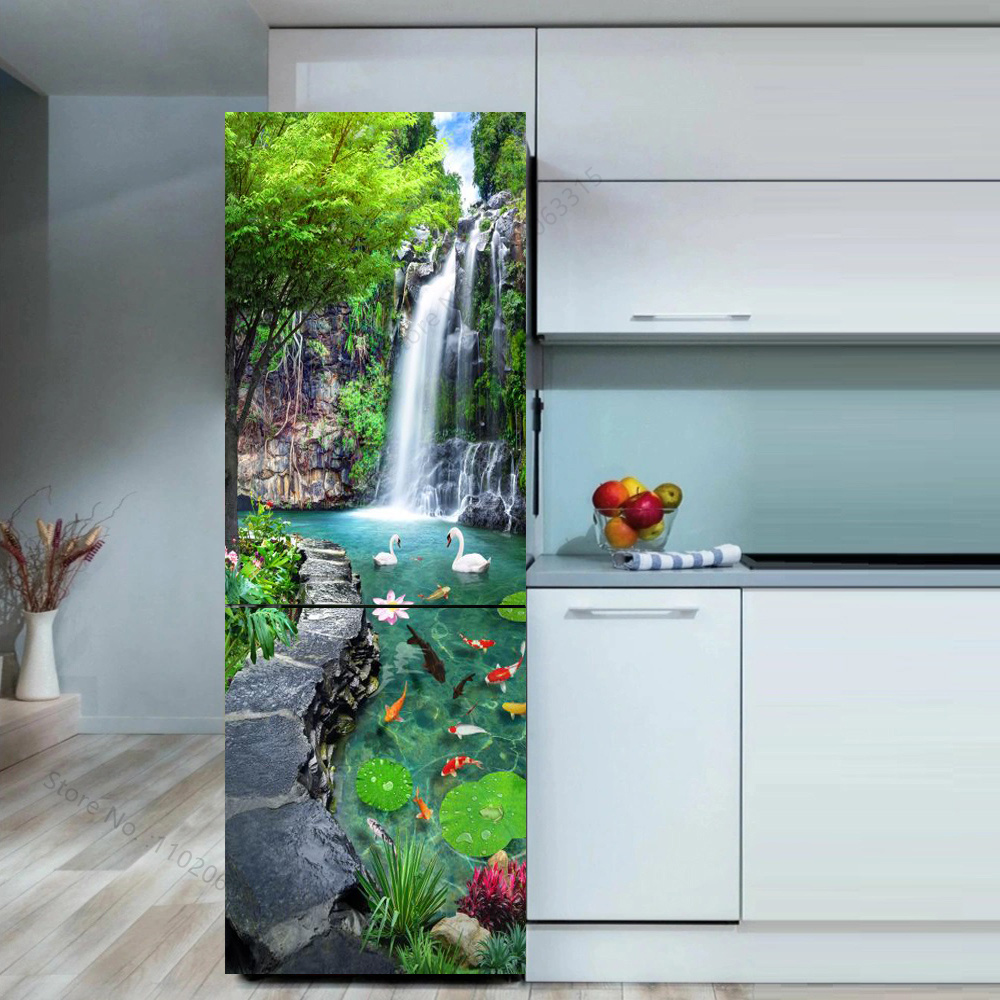 Seaside Beach Fridge Sticker D – Full Cover Adhesive recenzja i cena