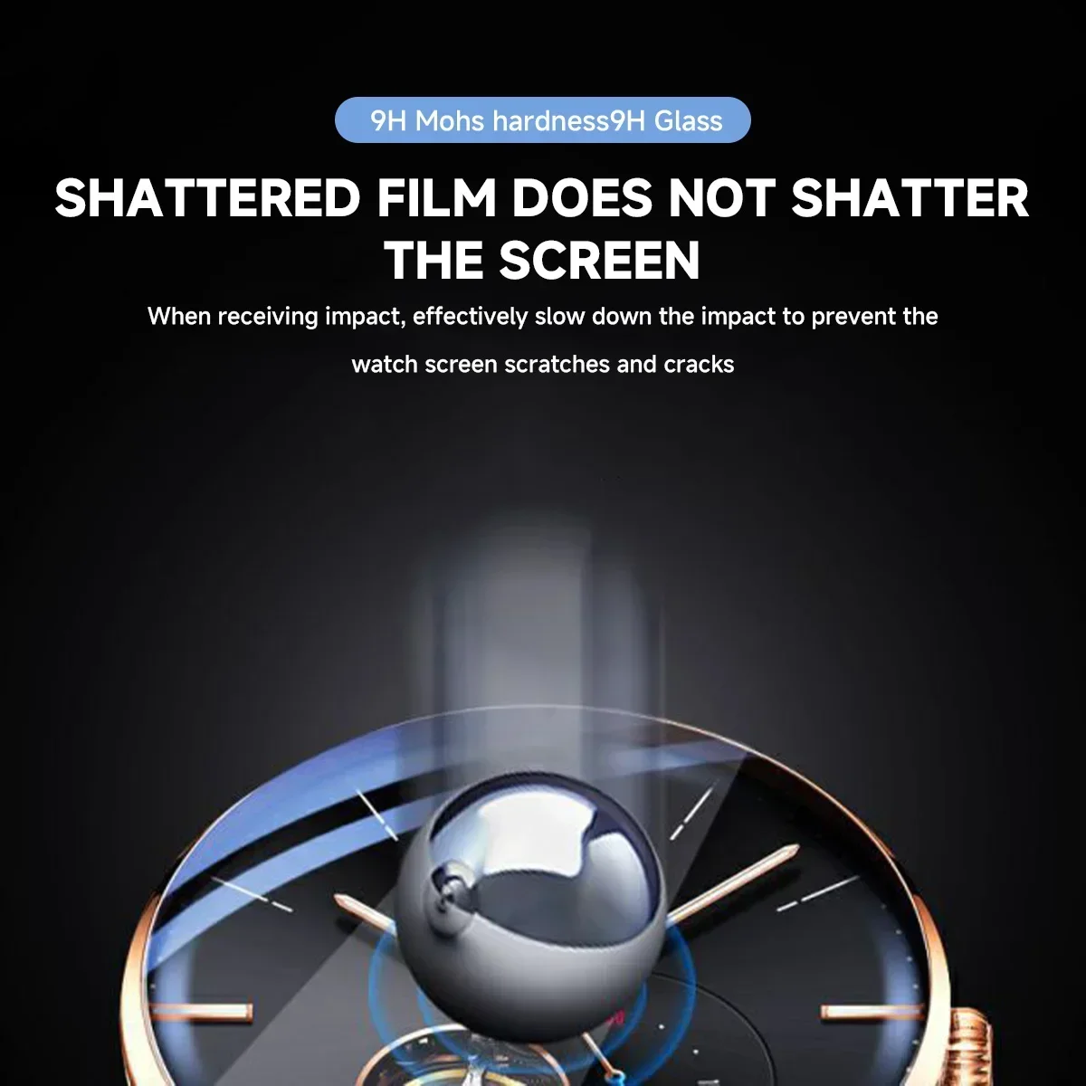 26-46mm Universal Tempered Gla – Smartwatch Screen Film recenzja i cena