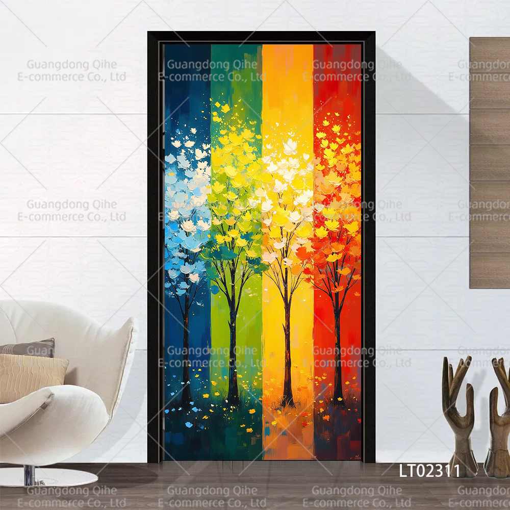 Tulip Cat Cherry Blossom Scene – Full Cover Adhesive recenzja i cena