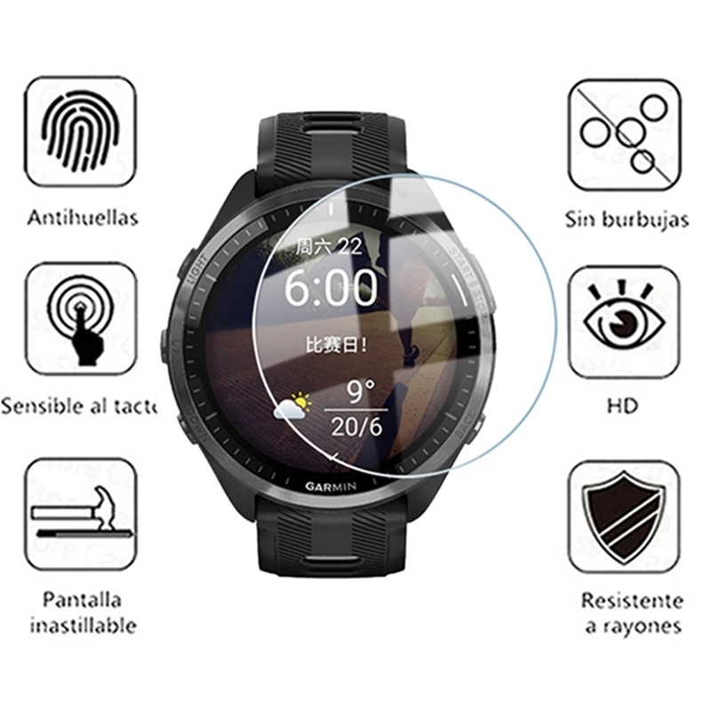 Tempered Glass For Garmin Fore – Tempered Glass Screen 9H recenzja i cena