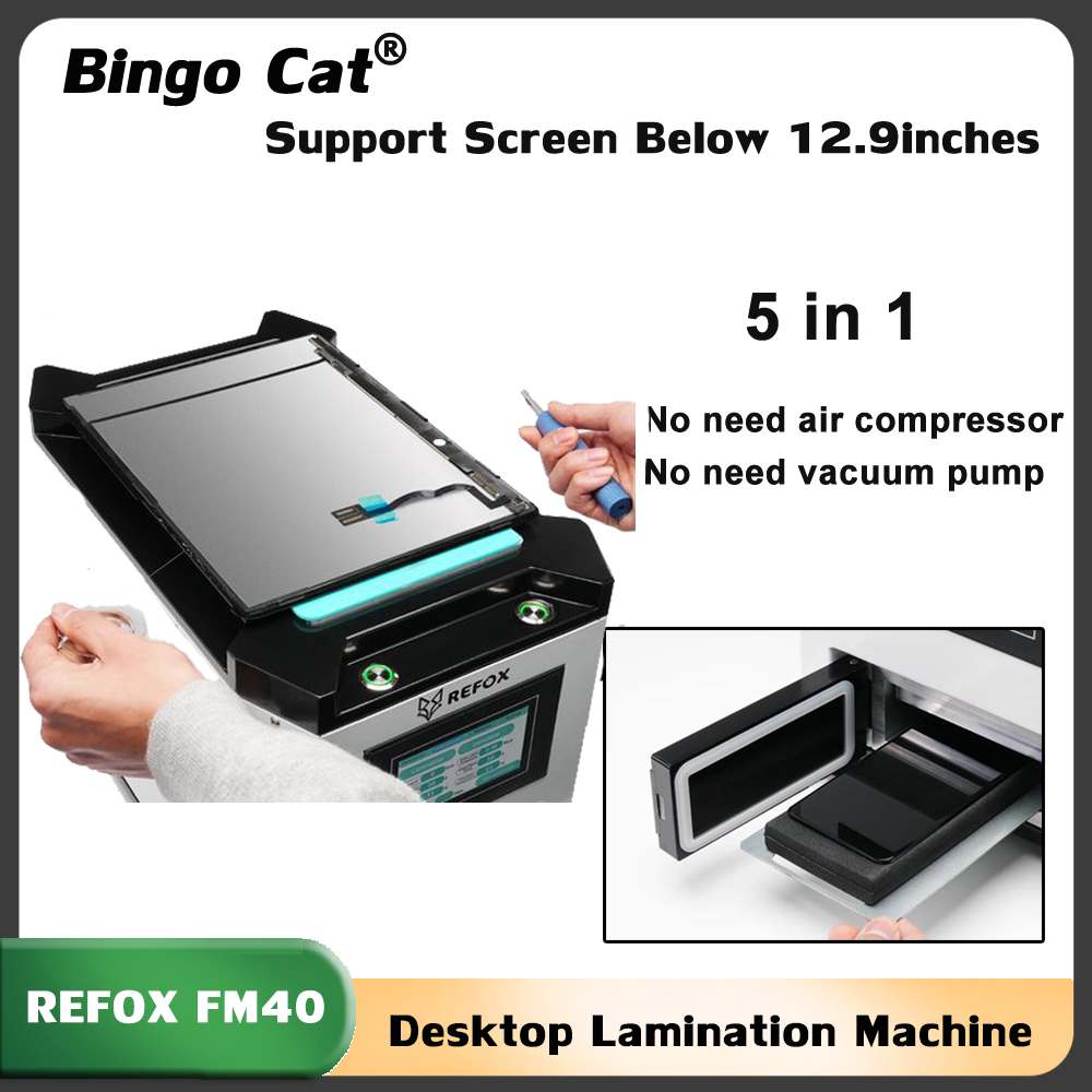 REFOX FM-40 5in1 Laminating Ma – Screen Alignment Tool recenzja i cena