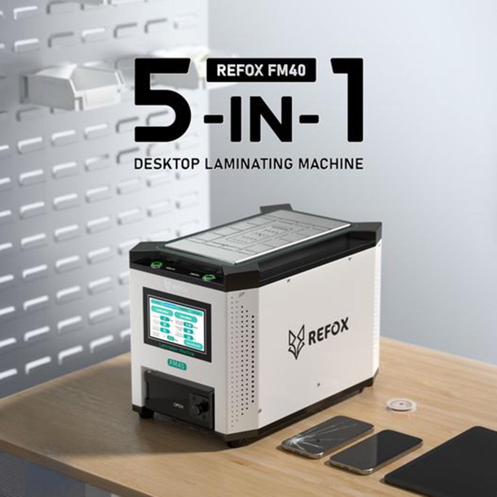 REFOX FM-40 5in1 Laminating Ma – Screen Alignment Tool recenzja i cena