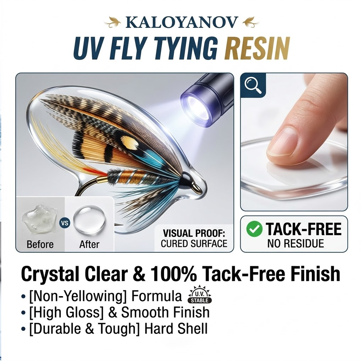 UV Resin Fly Tying Kit with US – Liquid Uv Glue Kit recenzja i cena