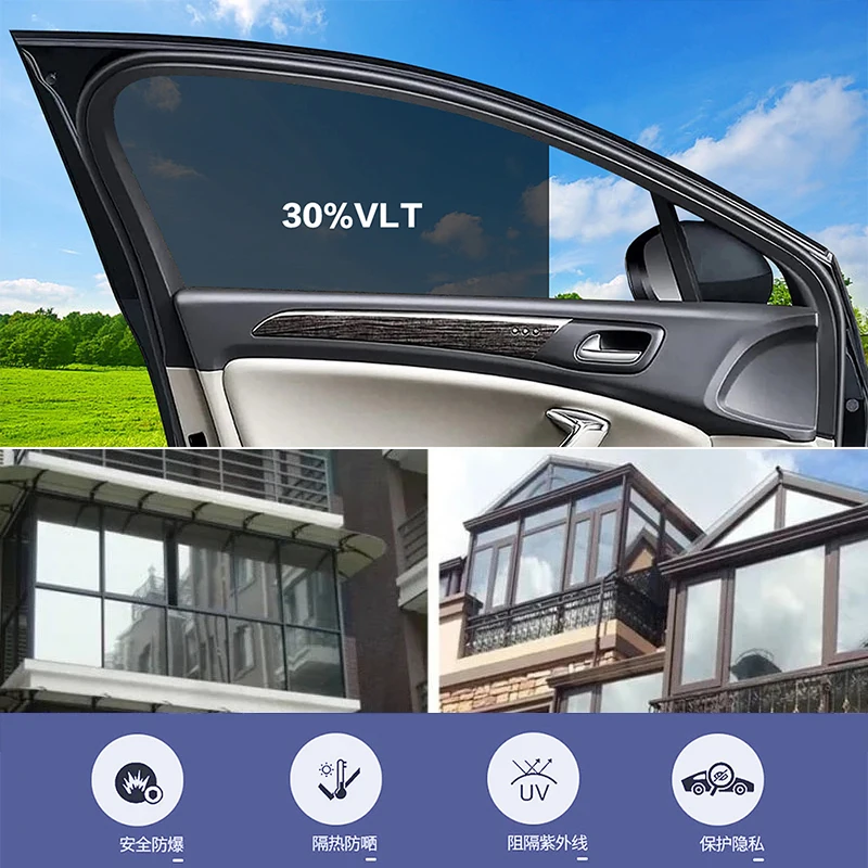 50cmx3m Car Window Privacy Tin – Glass Protector Auto recenzja i cena
