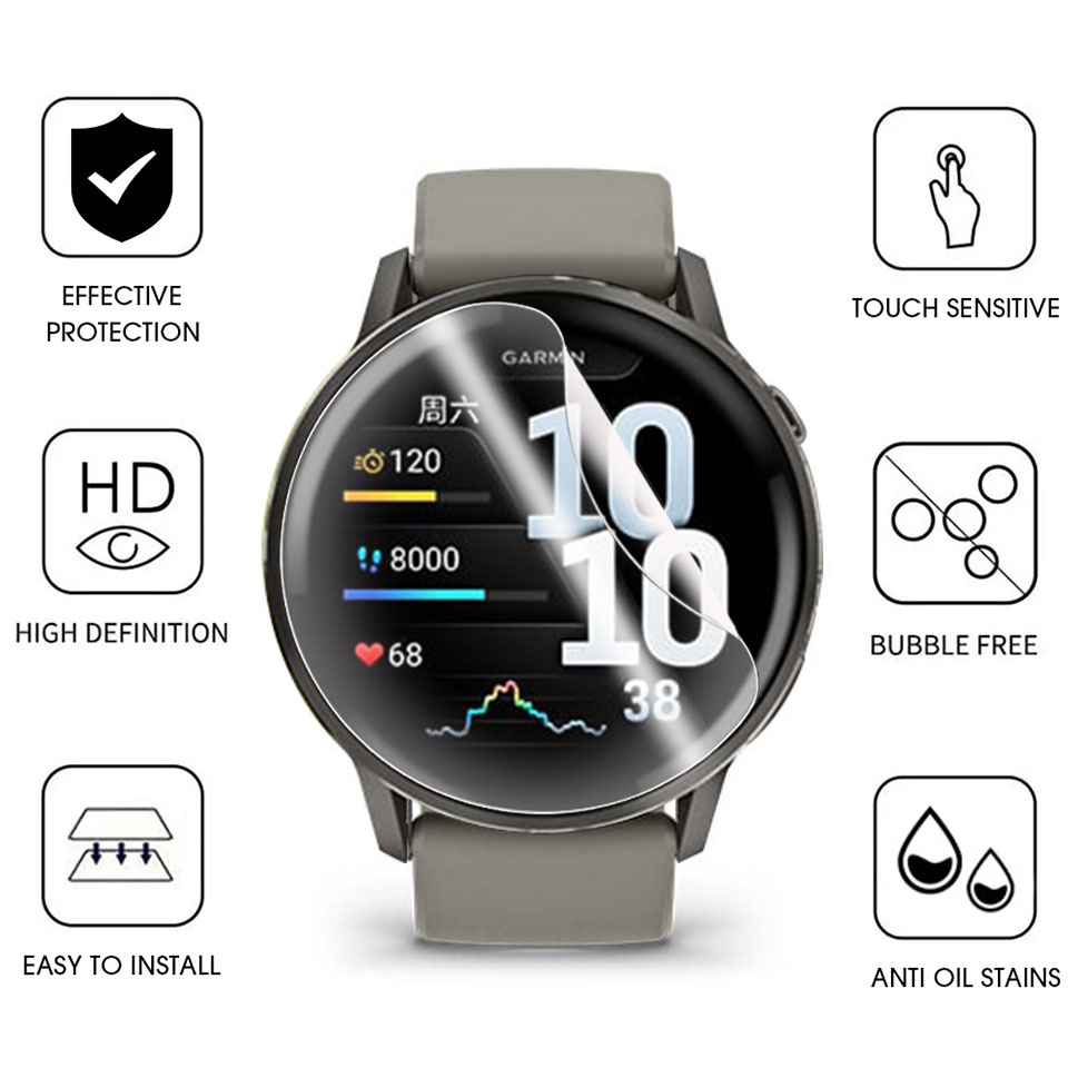 Soft Hydrogel Film For Garmin  – Hydrogel Screen Protector recenzja i cena