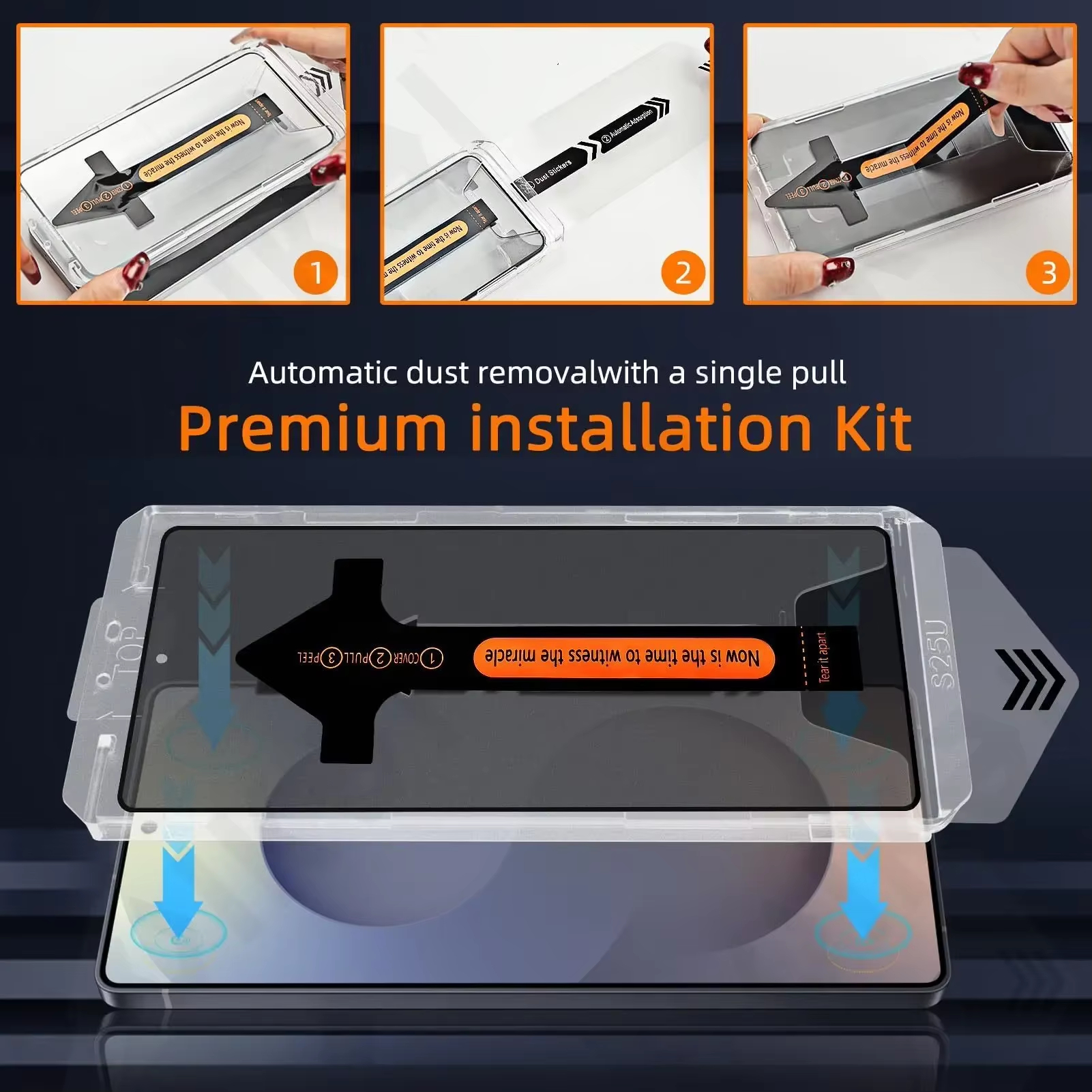 3pcs Privacy Protective Screen – Screen Alignment Tool recenzja i cena