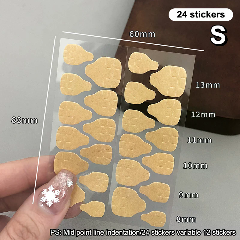 240pcs/10 Sheets Kraft Paper D – Full Cover Adhesive recenzja i cena