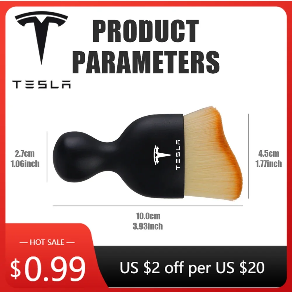 Car Sticker Tesla Car Interior – Dust Removal Sticker recenzja i cena