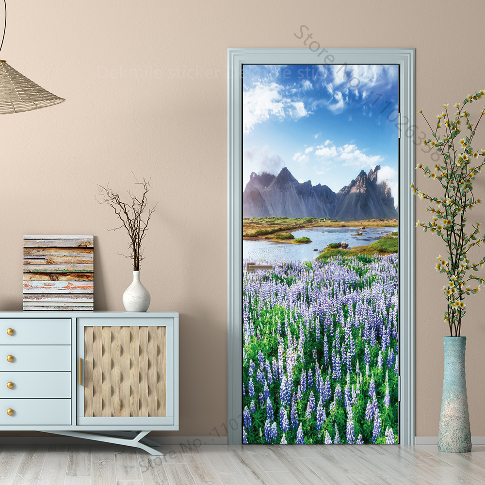 Natural Scenery Beach Waterfal – Full Cover Adhesive recenzja i cena