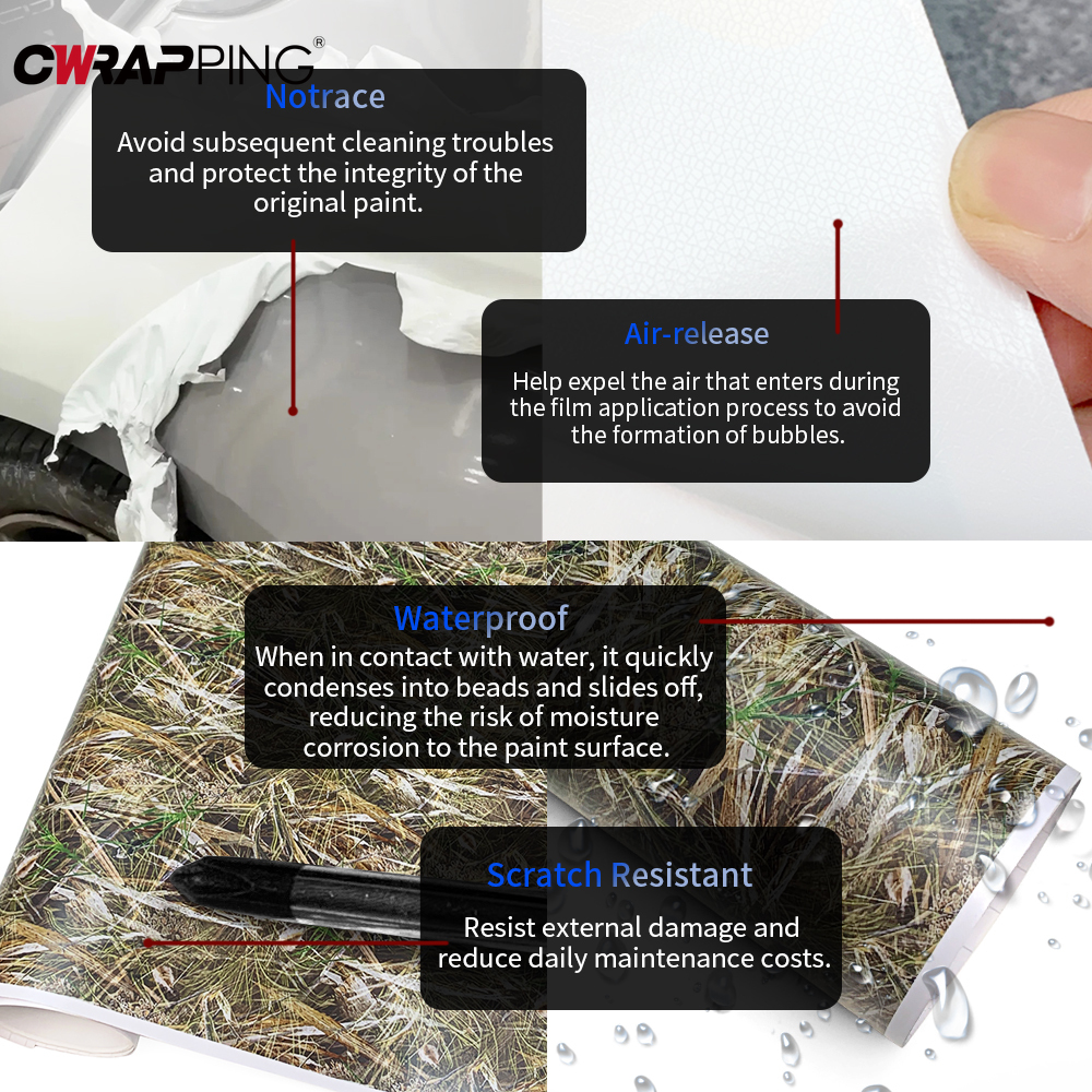 Leaf Camouflage Stickers for C – Full Cover Adhesive recenzja i cena