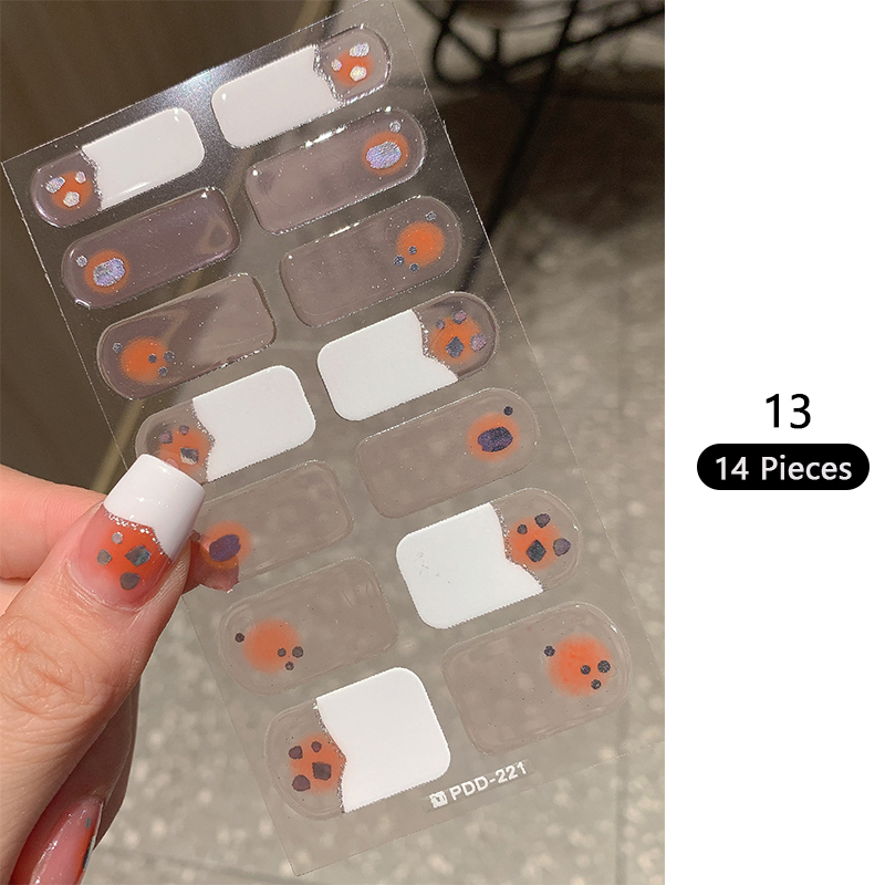 Baking-free Pink Nail Stickers – Full Cover Adhesive recenzja i cena