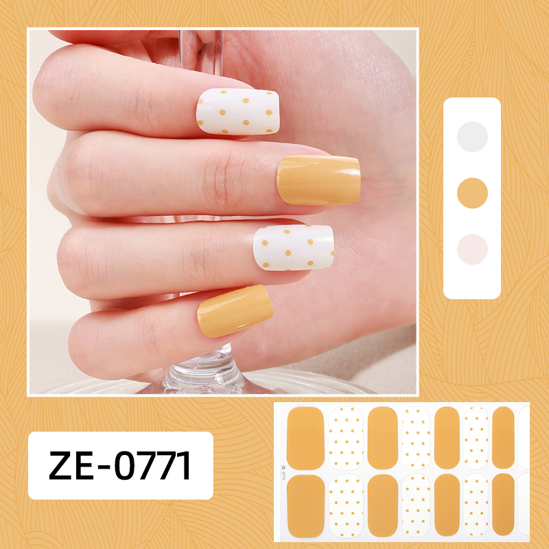 16Tips Full Cover Nail Sticker – Full Cover Adhesive recenzja i cena