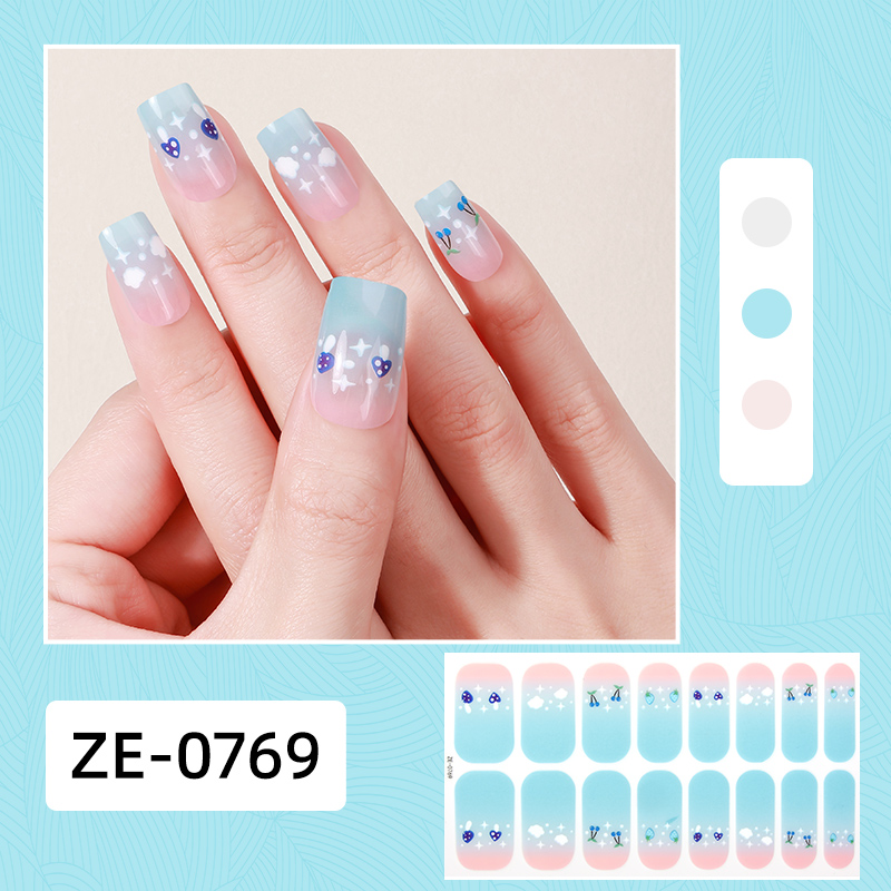 16Tips Full Cover Nail Sticker – Full Cover Adhesive recenzja i cena