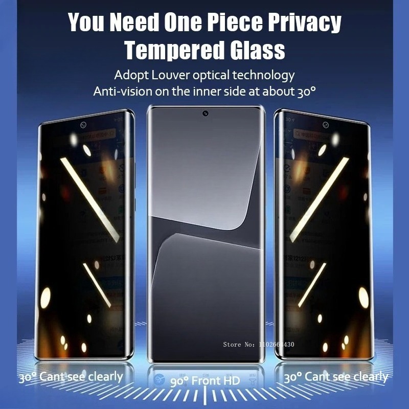 2PCS Privacy Anti Spy Peeping  – Curved Edge Screen recenzja i cena