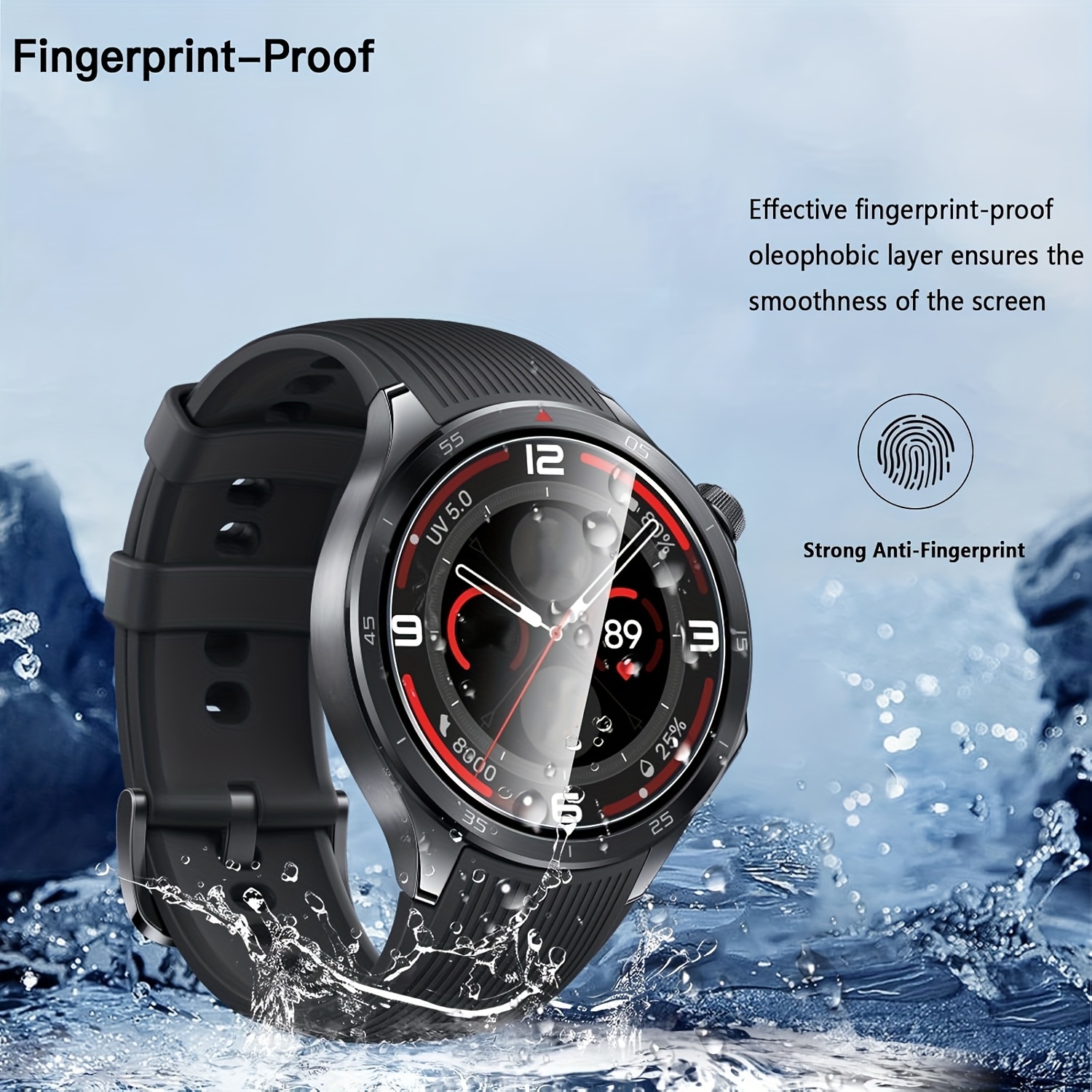 3PCS 9H Tempered Glass Screen  – Smartwatch Screen Film recenzja i cena
