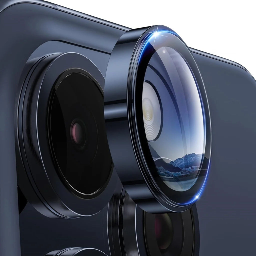 3Pcs Metal Camera Lens Protect – Tempered Glass Screen 9H recenzja i cena